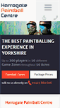 Mobile Screenshot of paintballyorkshire.co.uk